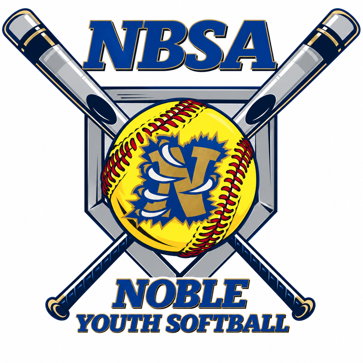 NBSA Youth Softball logo
